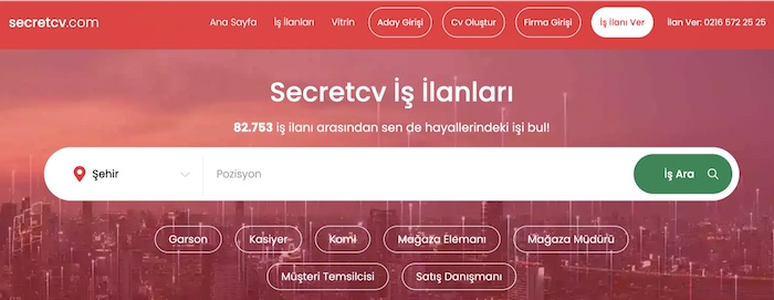 Secretcv.com